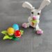 Easter Bunny With Colorful Eggs